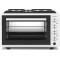 Davoline Urban Chef 3703 Ηλεκτρικό Φουρνάκι 37lt με 3 Εστίες Λευκό